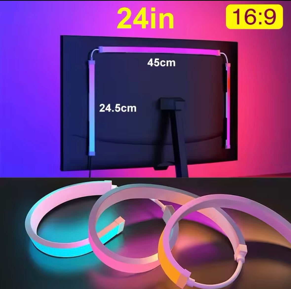 Computer Screen Synchronization Light Strip
Monitor Ambilight LED Lights Ambient Lighting PC
Backlight Pickup Light Game Room