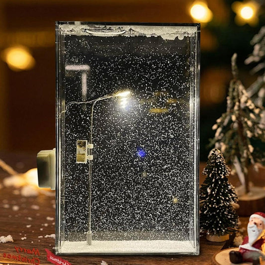 Snow Scene Night Light Desk Light Christmas Crafts
Snowy Night Lamp Decor Arts And Crafts Night Street Lamps